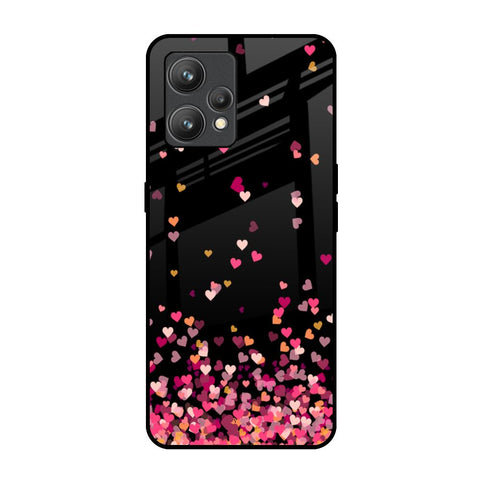Heart Rain Fall Glossy Case For Realme 9