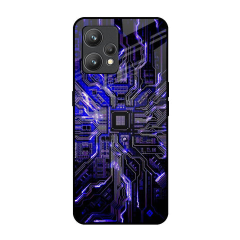 Techno Color Pattern Glossy Case For Realme 9