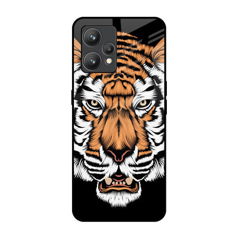 Angry Tiger Glossy Case For Realme 9