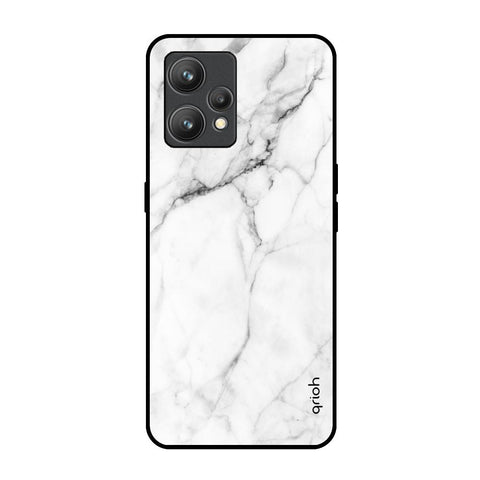 Modern White Marble Glossy Case for Realme 9