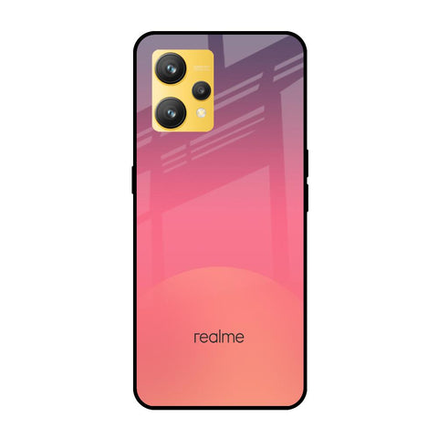 Sunset Orange Glossy Case for Realme 9