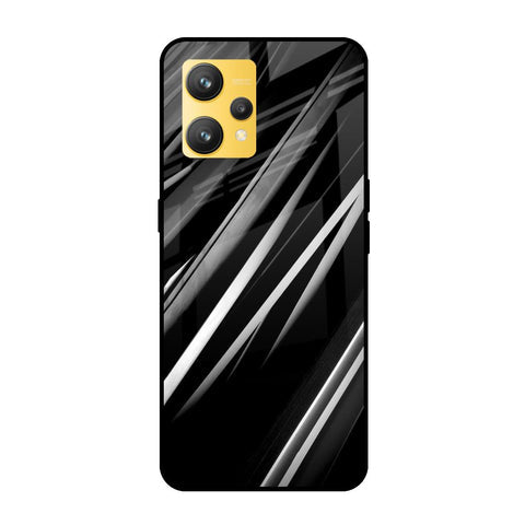 Black & Grey Gradient Glossy Case For Realme 9
