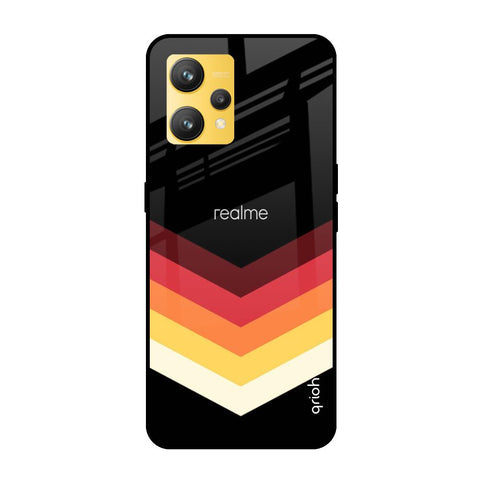 Abstract Arrow Pattern Glossy Case For Realme 9