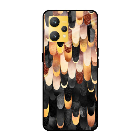 Bronze Abstract Glossy Case for Realme 9