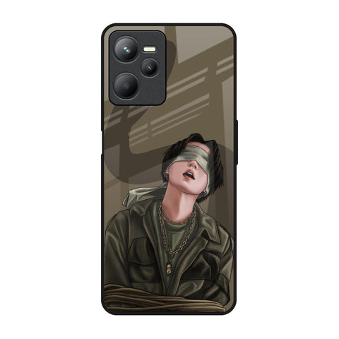 Blind Fold Glossy Case for Realme C35