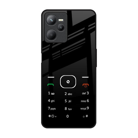 Classic Keypad Pattern Glossy Case for Realme C35