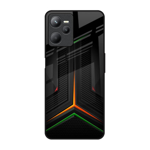 Modern Ultra Chevron Glossy Case for Realme C35