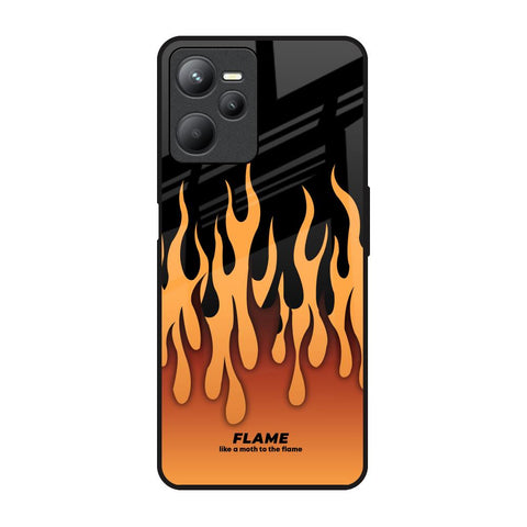 Fire Flame Glossy Case for Realme C35