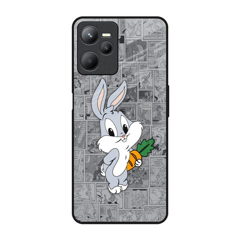 Cute Baby Bunny Glossy Case for Realme C35