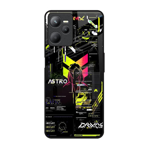 Astro Glitch Glossy Case for Realme C35