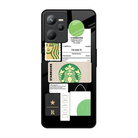 Coffee Latte Glossy Case for Realme C35