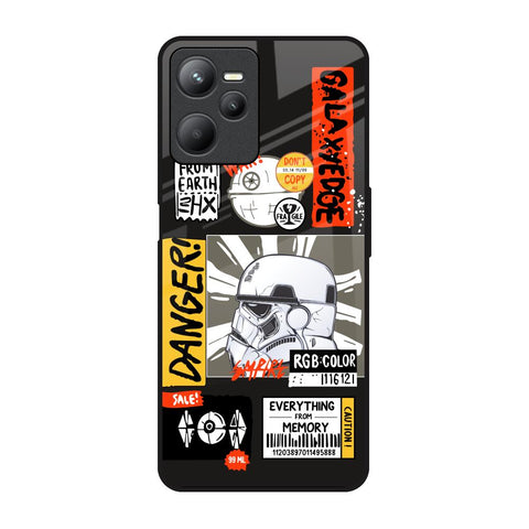 Galaxy Edge Glossy Case for Realme C35