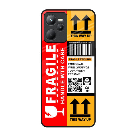 Handle With Care Glossy Case for Realme C35