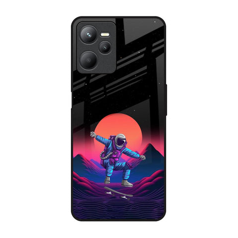 Retro Astronaut Glossy Case for Realme C35