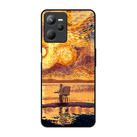 Sunset Vincent Glossy Case for Realme C35