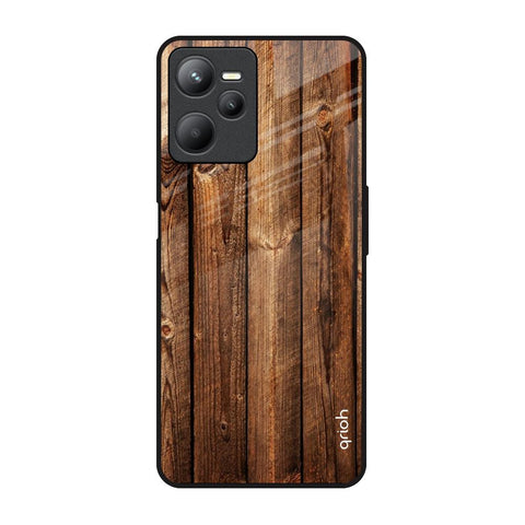 Timber Printed Glossy Case for Realme C35