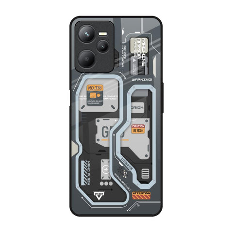 Retro Futuristic Glossy Case for Realme C35