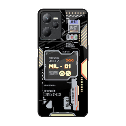 Exposed Parts Glossy Case for Realme C35