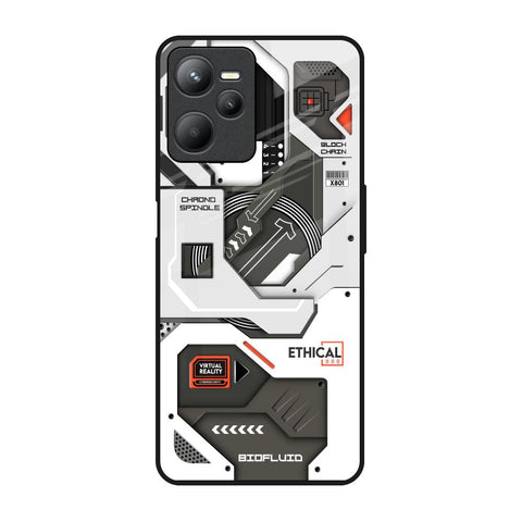 Explore Circuit Glossy Case for Realme C35