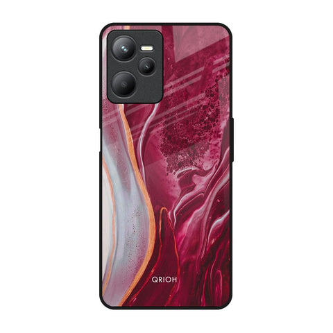 Crimson Ruby Glossy Case for Realme C35