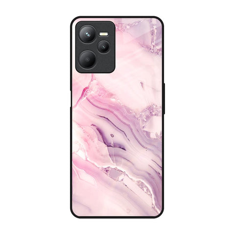 Diamond Pink Gradient Glossy Case For Realme C35