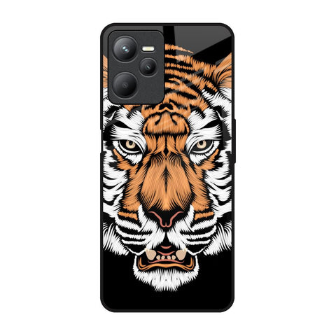 Angry Tiger Glossy Case For Realme C35