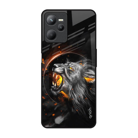 Aggressive Lion Glossy Case for Realme C35
