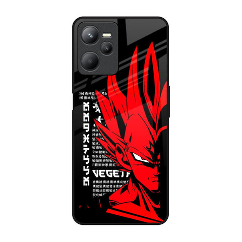 Red Vegeta Glossy Case for Realme C35
