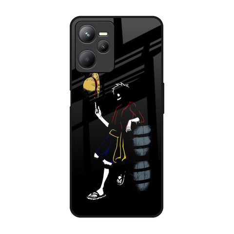 Luffy Line Art Glossy Case for Realme C35