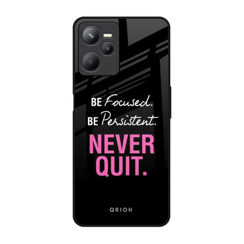 Be Focused Glossy Case for Realme C35