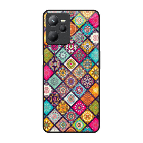 Multicolor Mandala Glossy Case for Realme C35