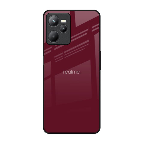Classic Burgundy Glossy Case for Realme C35