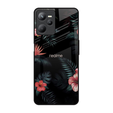 Tropical Art Flower Glossy Case for Realme C35
