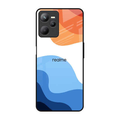 Wavy Color Pattern Glossy Case for Realme C35