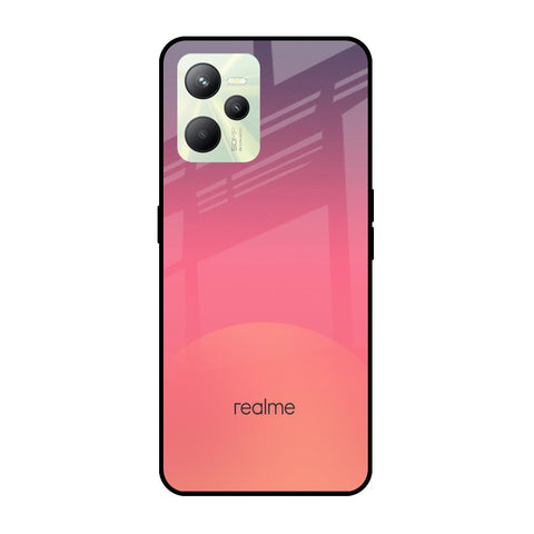 Sunset Orange Glossy Case for Realme C35
