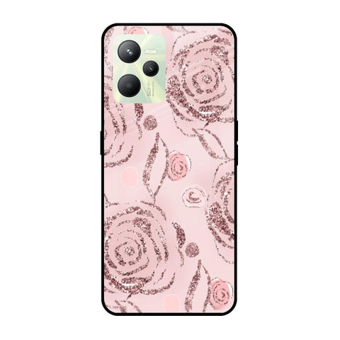 Shimmer Roses Glossy case for Realme C35