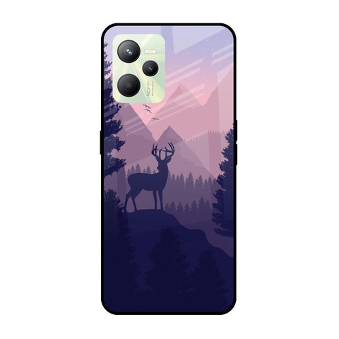 Deer In Night Glossy Case For Realme C35