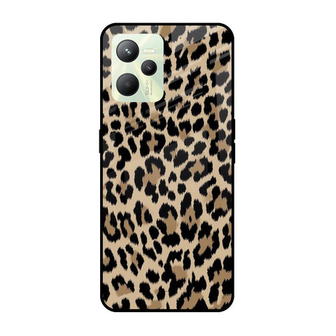 Leopard Seamless Glossy Case For Realme C35