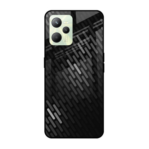 Dark Abstract Pattern Glossy Case For Realme C35