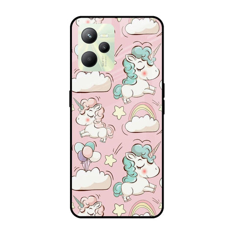 Balloon Unicorn Glossy case for Realme C35