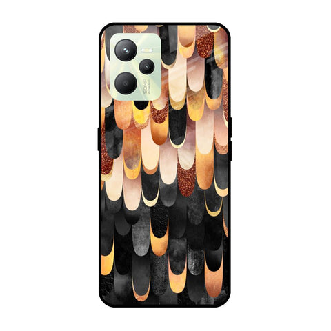 Bronze Abstract Glossy Case for Realme C35