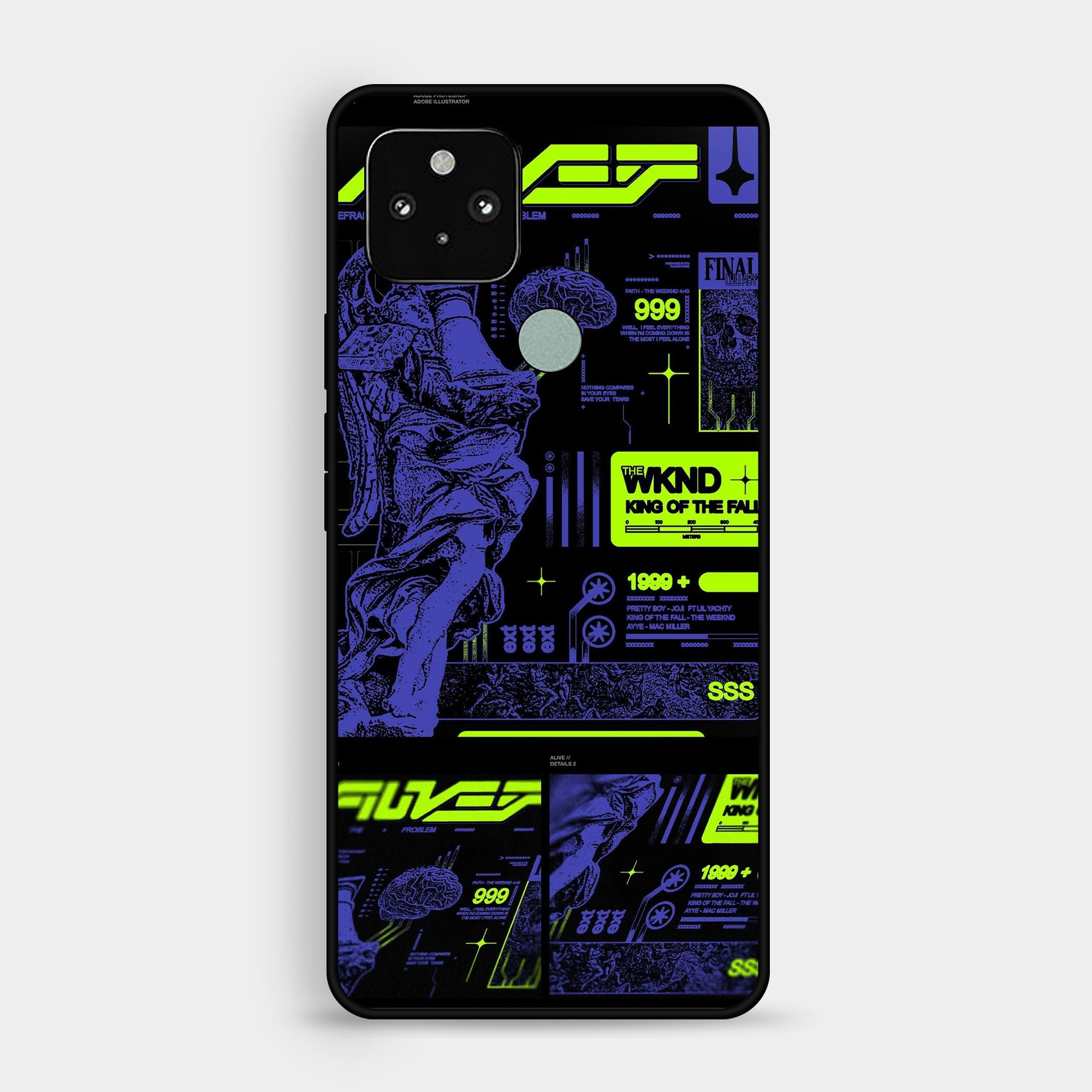 Google Pixel 5 XL - Wallpaper 084 - Premium Printed Glossy Phone Case