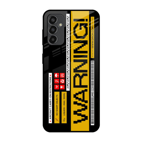 Aircraft Warning Glossy Case for Samsung Galaxy F13