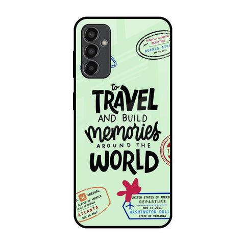 Travel Stamps Glossy Case for Samsung Galaxy F13