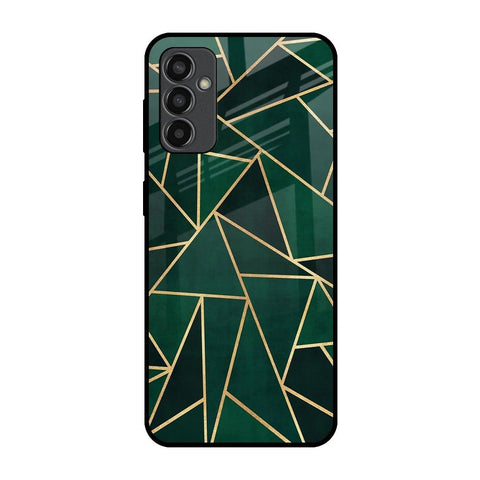 Abstract Green Glossy Case For Samsung Galaxy F13