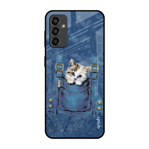 Kitty In Pocket Glossy Case For Samsung Galaxy F13