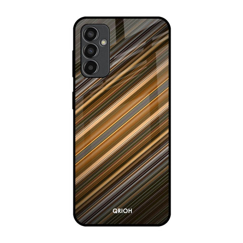 Diagonal Slash Pattern Glossy Case for Samsung Galaxy F13