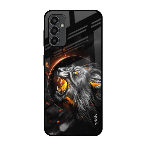 Aggressive Lion Glossy Case for Samsung Galaxy F13