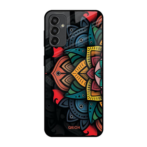 Retro Gorgeous Flower Glossy Case for Samsung Galaxy F13