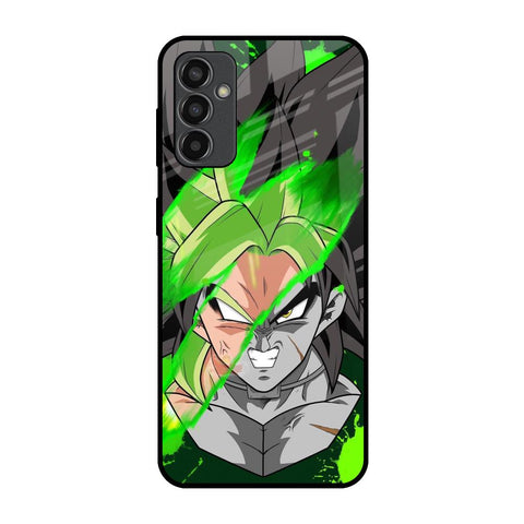 Anime Green Splash Glossy Case for Samsung Galaxy F13